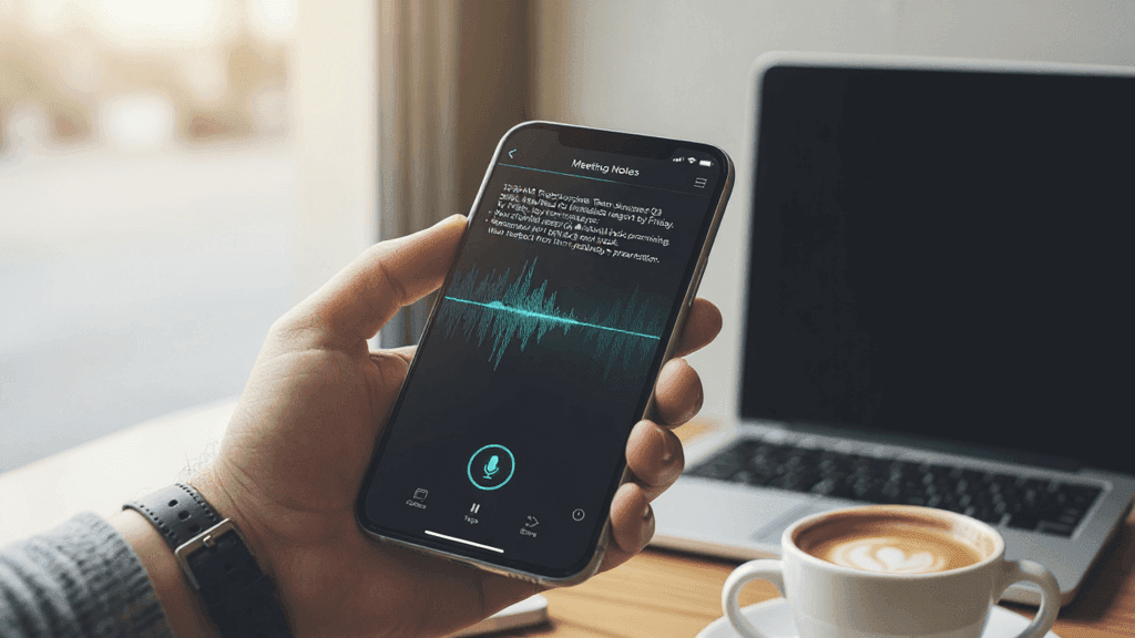 Voice Memo Transcription - AudioConvert.ai
