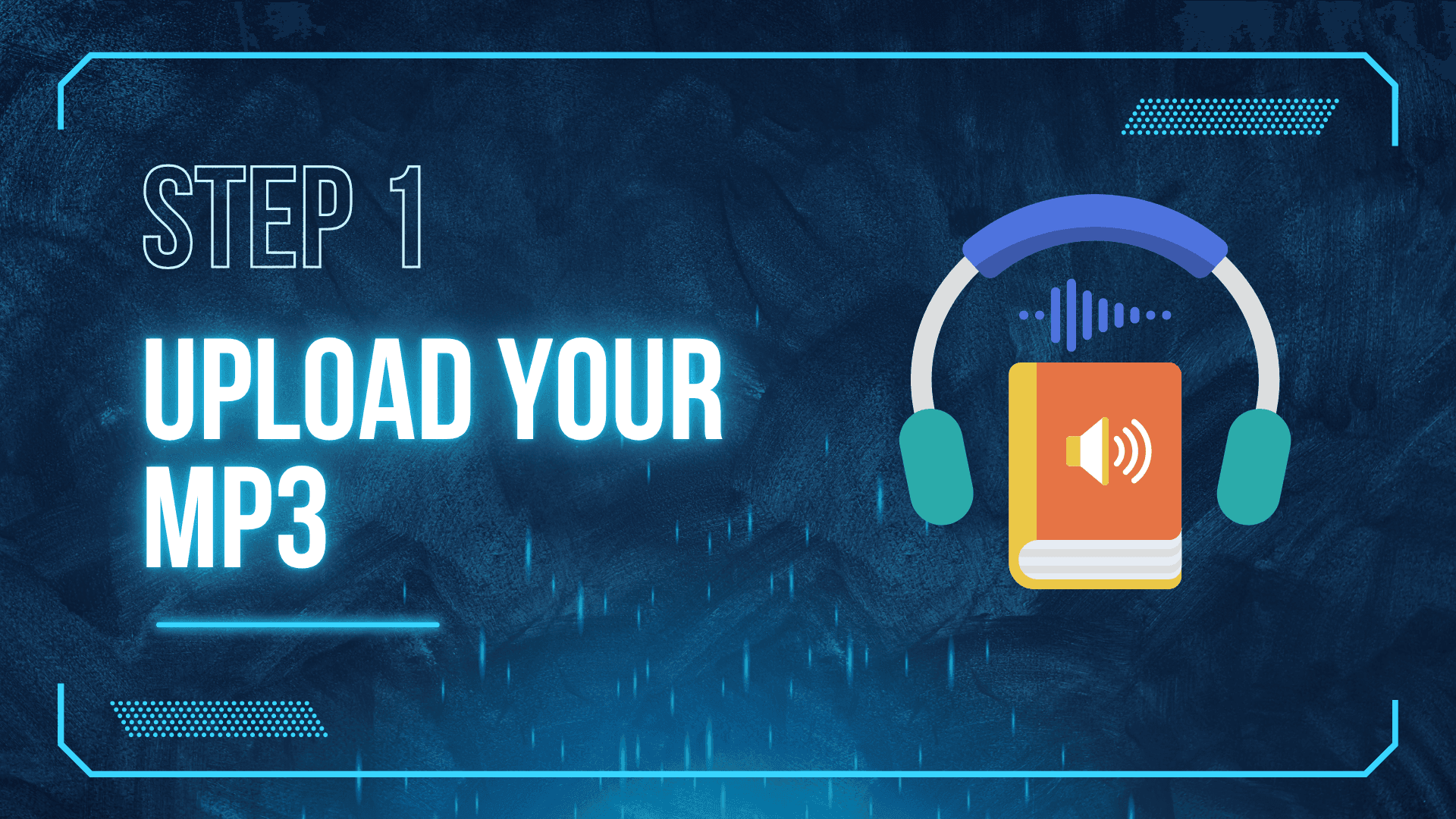 1. Upload Your MP3 - AudioConvert