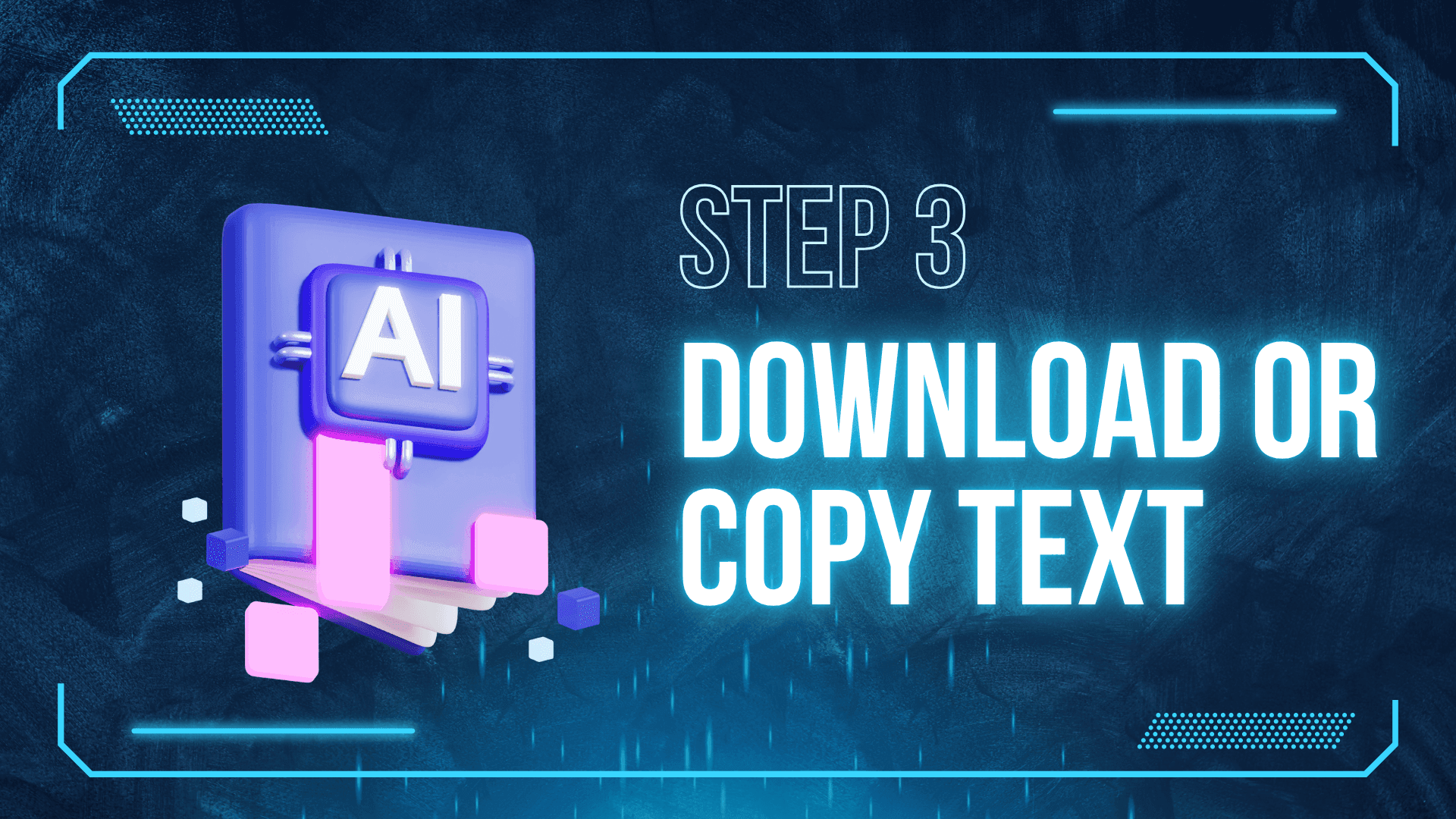 3. Download or Copy Text - AudioConvert