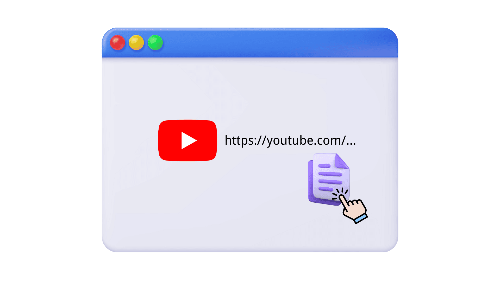 1. Paste Your YouTube Video URL - AudioConvert