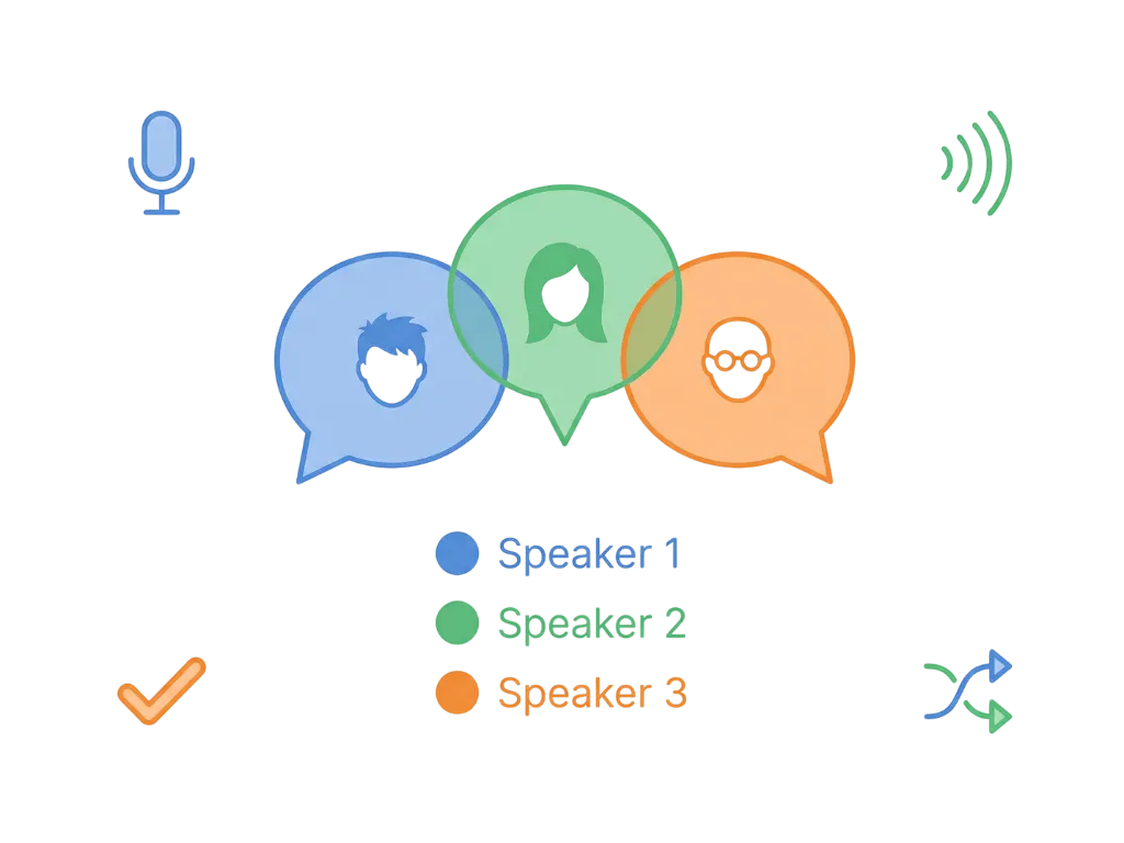 Automatic Speaker Detection - AudioConvert.ai