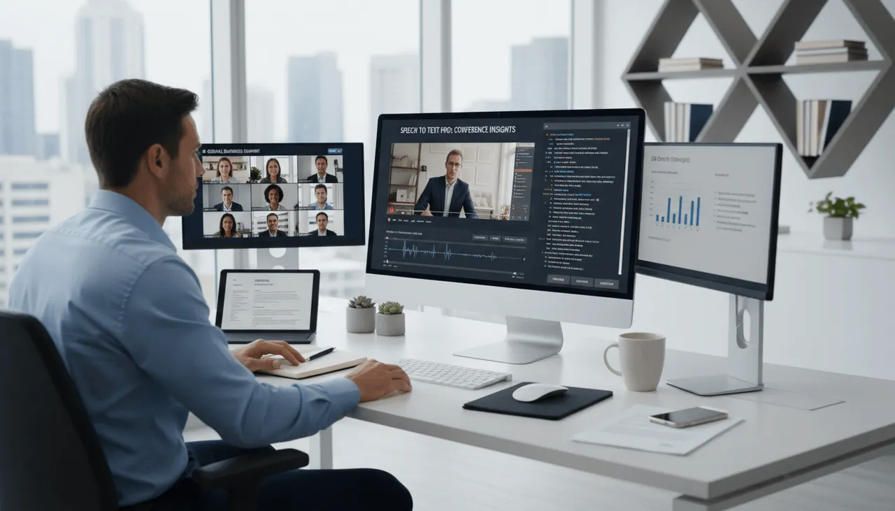 Webinar & Conference Recordings - AudioConvert.ai