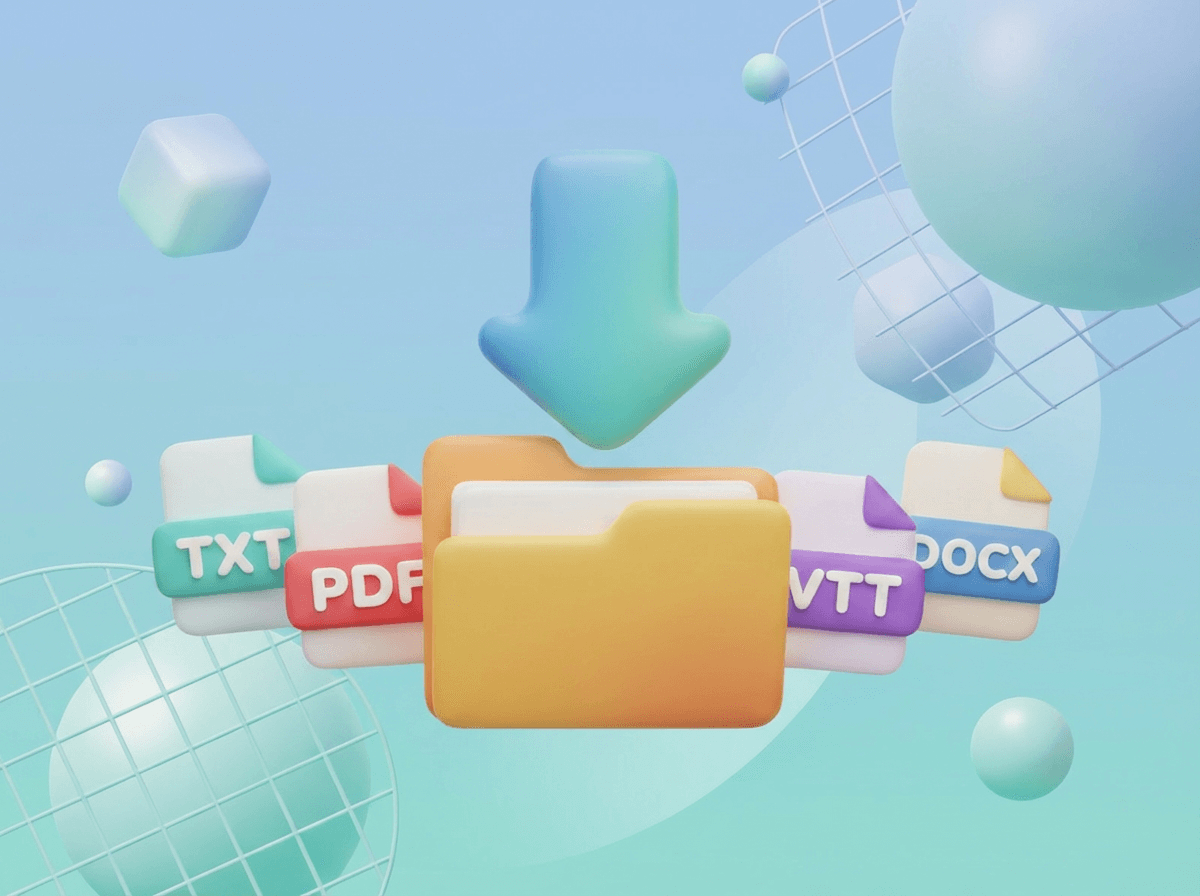 Step 3: Download the Transcript