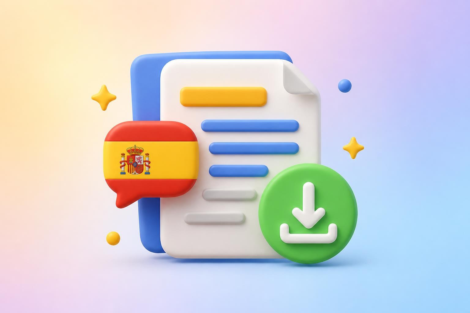 Receive your translated transcript